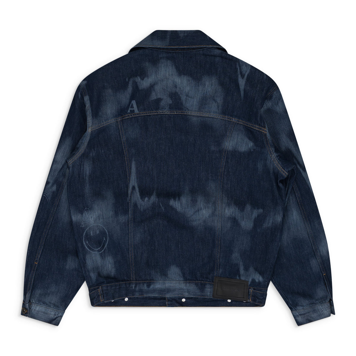 Blue Ahluwalia Signature Denim Jacket Blue