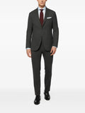 Boggi Milano flap-pocket wool blazer