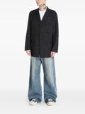 Y-3 Refined jacket with pinstripes