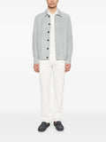 Eleventy buttoned suede jacket