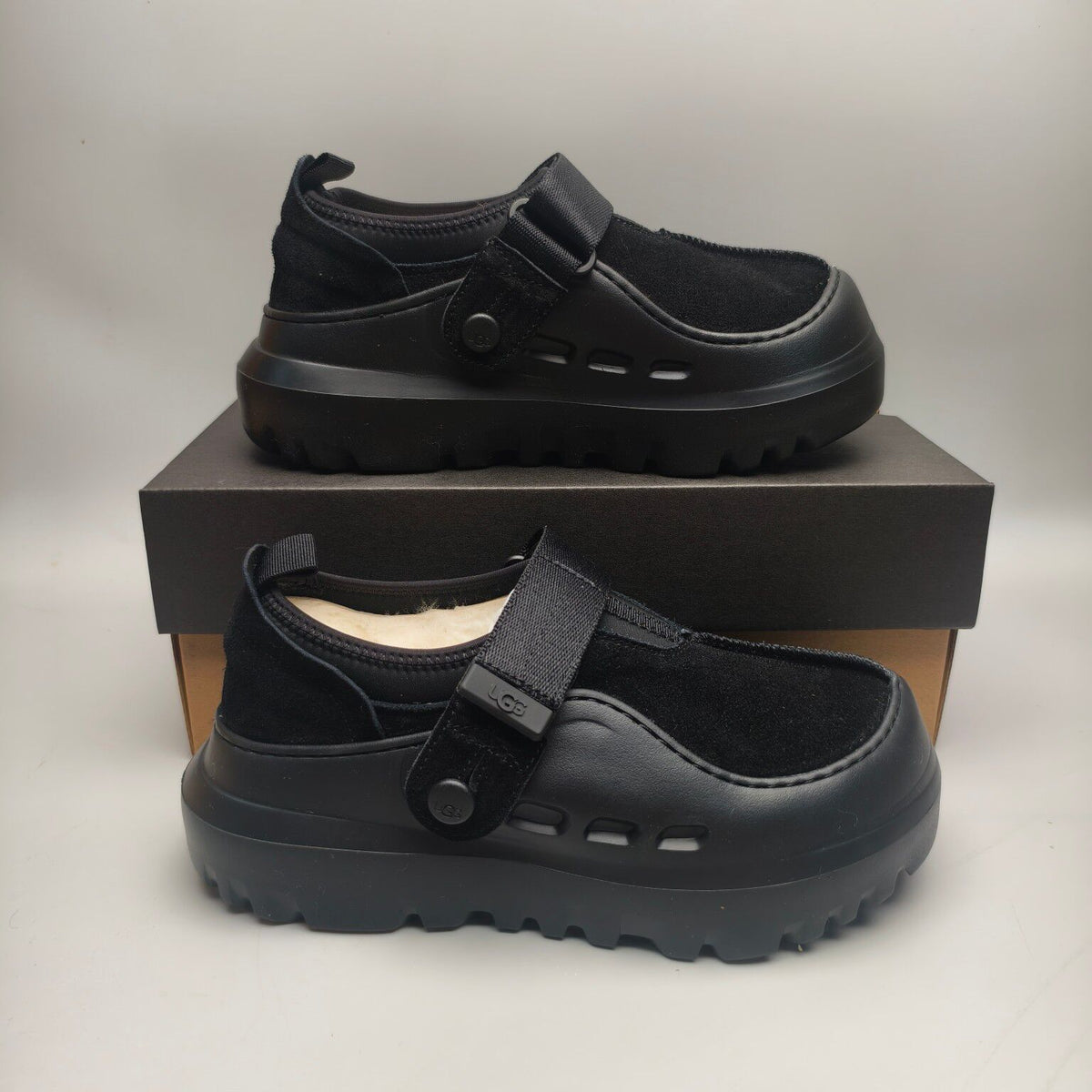 Black Slip-On Casual Shoes — Unisex | New Arrival | In Stock